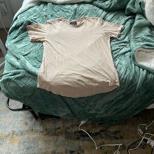 PacSun Beige Crew Neck T-Shirt